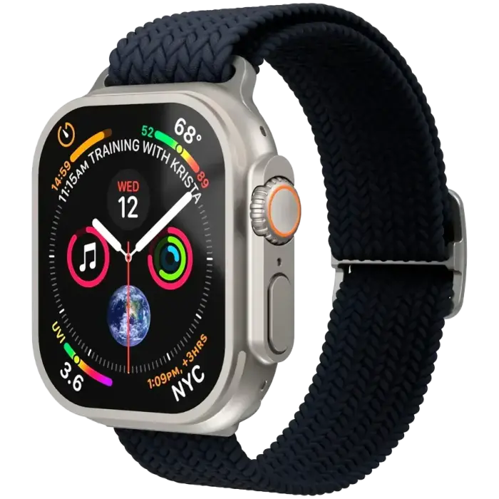 Woven Loop 40, 41, 42mm One Size, Navy