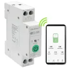Qoltec Wi-fi DIN rail relay with electricity meter 63A| TUYA | SMART LIFE Foto 4