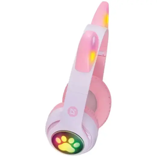Defender słuchawki Bluetooth FreemotionB585 Led różowy|pink (63585) Foto 3