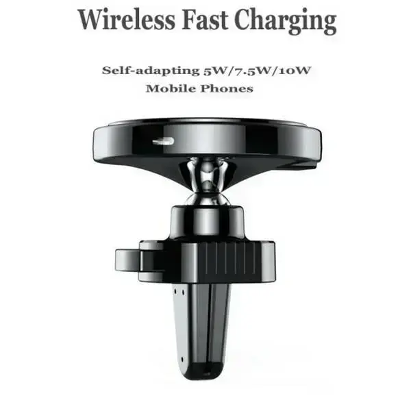 Uchwyt z ład. indukcyjnym 10W NANO GLUEF606 montowany na kratkę wentylacyjną Foto 3