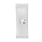 Qoltec Reusable Self-locking cable tie | 7.2*300 mm | Nylon UV | White Foto 2