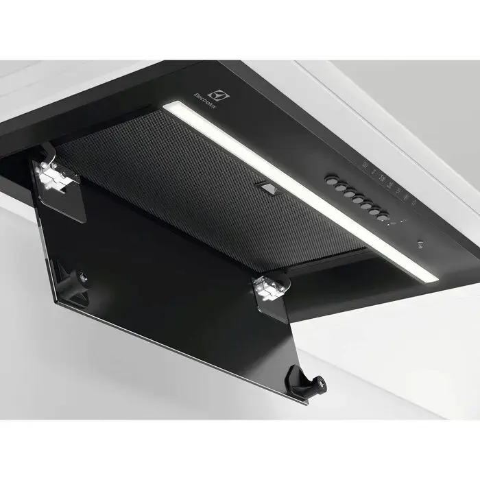 Electrolux tvaika nosūcējs (iebūv.), melns, 54 cm Photo