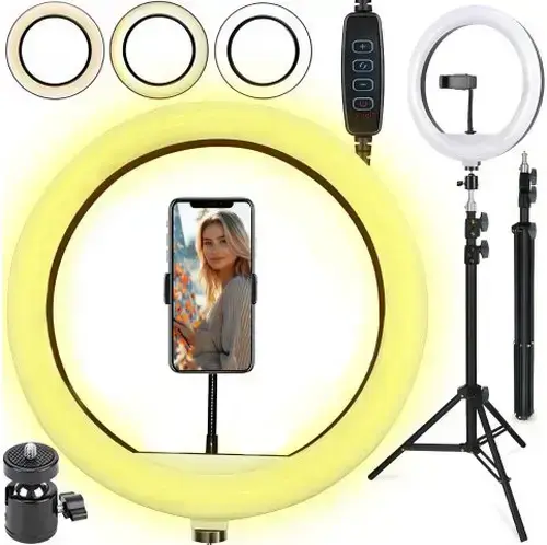 Retoo ER996 LED SELFIE RING LAMP TRIPOD