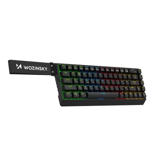 Wozinsky WKGP-1165 Mechanical Gaming Keyboard with RGB Backlight - Black