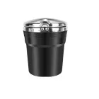 Car ashtray CHROM black Foto 1