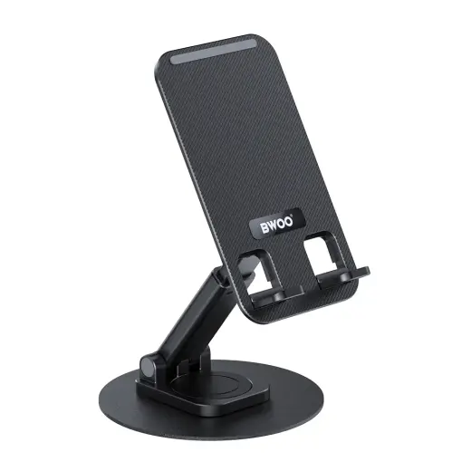 BWOO rotating desktop phone holder ZJ132 black Foto 2