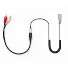 Qoltec Wireless Audio Receiver Adapter HiFi Home&Car | Bluetooth 6.0 | 2 x RCA | 1 x AUX 3.5mm | USB | Microphone Foto 8