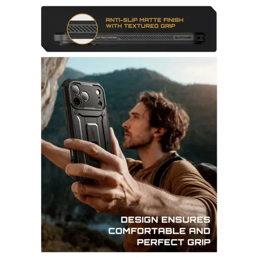 SUPCASE UB PRO IPHONE 17 PRO MAX BLACK Photo