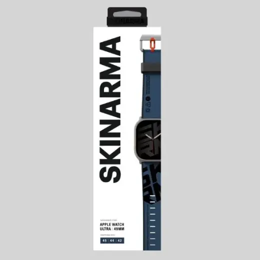 Skinarma Band Spunk Apple Watch Ultra blue Foto 3