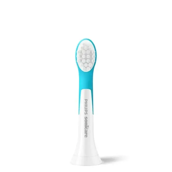 Sonicare for Kids Mini zobu birstes uzgalis, 2 gab,3+, Balta/ciāna