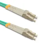 Qoltec Patchcord fiber optic LC/UPC - LC/UPC | Multimode | 50/125 | OM4 | Duplex | 5m — Foto 1