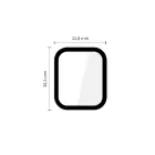 SZKŁO HYBRYDOWE TECH-PROTECT GLASS FLEX+ 2-PACK APPLE WATCH 4 | 5 | 6 | SE 1 | 2 | 3 (40MM) BLACK Foto 2