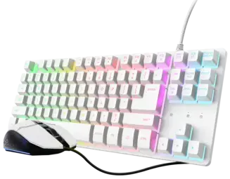 Perifērijas komplekts Trust GXT798W 2in1 White US