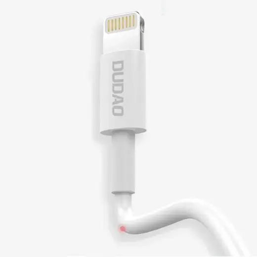 Dudao L1L провод для передачи данных и зарядки | USB-A на Lightning | 15W | 1m | белый Фото num