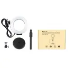 Ring LED lamp Puluz with adjustable base PU391 Foto 6