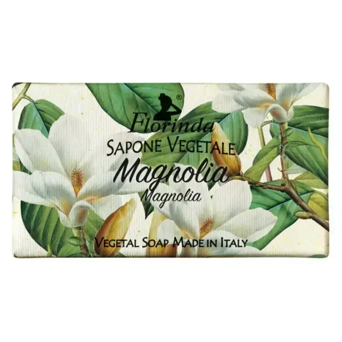 Florinda, Magnolia, Vegan, Cleansing & Hydrating, Scented Soap Bar , 100 g