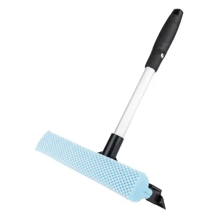 Alumīnija logu stikla tīrītājs ar ūdens skrāpi 30,5 cm AMIO-03851