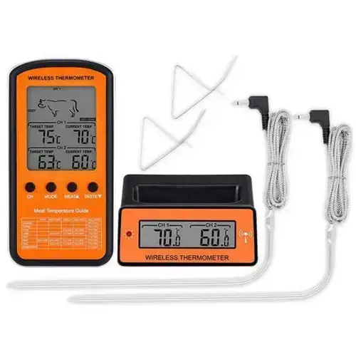 Retoo E635 Digital meat thermometer with 2 probes