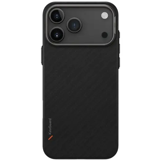 Case UNIQ Keva EDGE for iPhone 17 Pro Max     Magclick Charging black Foto 2