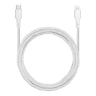 Cable USB C to Lightning Blue Star 2,4A 27W 1 m DC-001CL2.4 white Photo