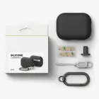 RINGKE SILICONE APPLE AIRPODS PRO 3 BLACK — Фото 6