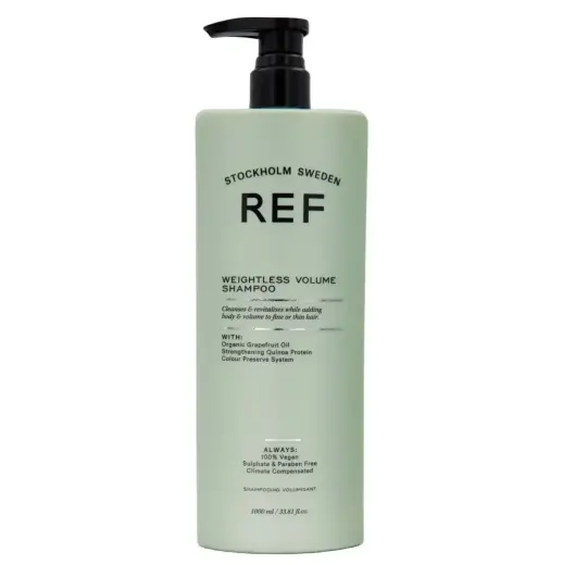 Ref Stockholm, Weightless Volume, Sulfates-Free, Hair Shampoo, For Volume & Texture, 1000 ml