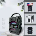 Proda Xunshen портативная беспроводная Bluetooth-колонка FM-радио | SD-кардридер | AUX | USB черный Фото num