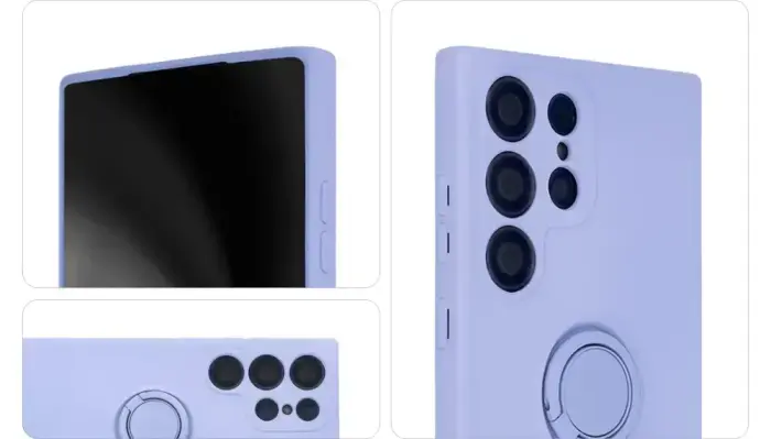 Finger Ring Case for Samsung Galaxy S23 Plus purple Foto 4