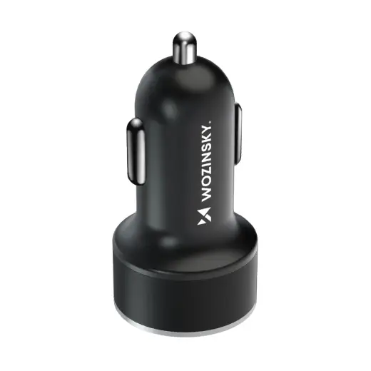 Wozinsky WDCCAC USB-C USB-A 36W car charger - black Foto 4