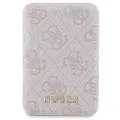 Zestaw Guess GUBPM5P15S4GEMGP iPhone 15 6.1" hardcase + Powerbank 5000mAh MagSafe różowy|pink 4G Metal Logo Foto 8