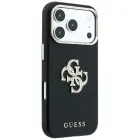 Case Guess Smooth & Big Strass Logo for iPhone 18 Pro / 17 Pro black — Photo 4