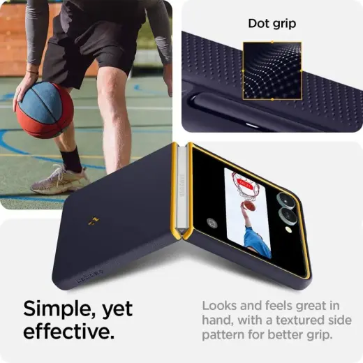 SPIGEN NANO POP MAG MAGSAFE GALAXY Z FLIP 7 BLUEBERRY NAVY Photo