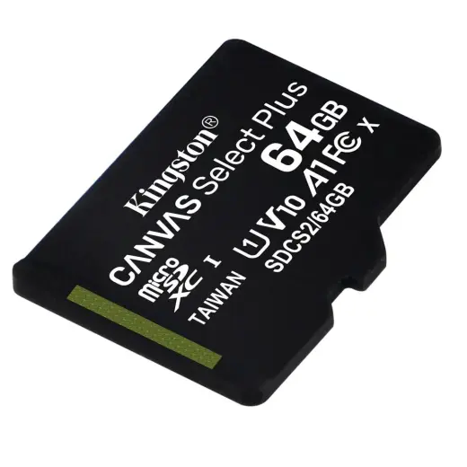Kingston memory card 64GB microSDXC Canvas Select Plus cl. 10 UHS-I 100 MB|s Foto 2
