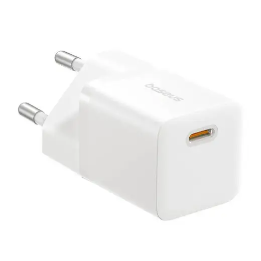 Fast Charger Baseus GaN5 mini 1C, 25W (white) Foto 5