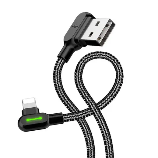 Mcdodo CA-4671 провод для передачи данных и зарядки | USB-A на Lightning | 12W | 1.2m | черный Фото num