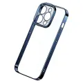 Baseus Glitter Transparent Case and Tempered Glass set for iPhone 14 Pro (blue) Foto 4