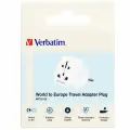 Verbatim Adapter podróżny EU|UK|US WTEU-02 biały|white 49549 Foto 5