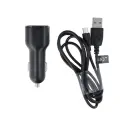 Maxlife MXCC-01 car charger 1x USB 2.1A black + microUSB cable Foto 1