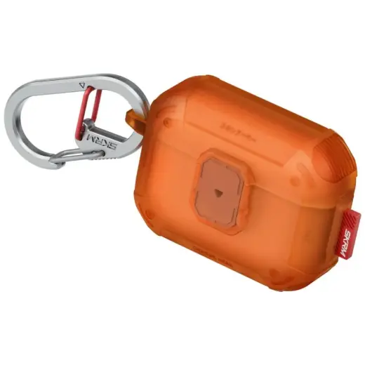 Case Skinarma Mecha LE for AirPods Pro 3 orange