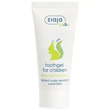 Ziaja Toothgel Toothbrush - Zubní gel bez fluoru 50ml