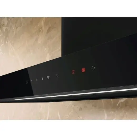 Electrolux tvaika nosūcējs, 60cm, melns Photo