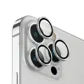 Uniq Optix Aluminum Camera Lens Protector for iPhone 14 Pro | 14 Pro Max camera lens with applicator - silver Foto 1