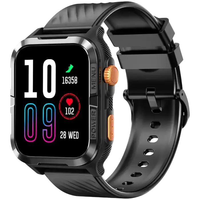 Blackview W10PRO 1.83 inch G+F 320x280 RAM 480KB+ROM 640KB 600mA Call funcation GPS Flashlight BT5.3 Black