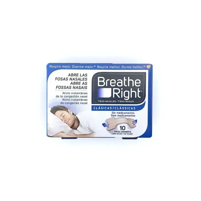 Breathe Right Nasal Strips Large Size 10 Units