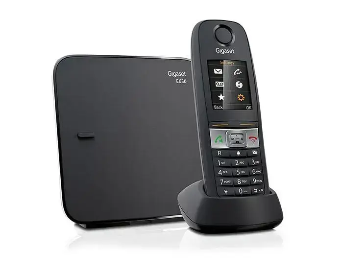 Gigaset Telephone E630 / S30852-H2503-C101 Black