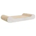 Nail sharpener : Trixie Junior scratching cardboard, 38 × 6 × 18 cm, light grey Photo
