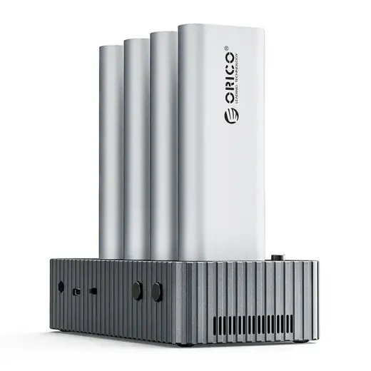Orico IT48N-C 4-Disk Docking Station with M.2 NVME Clone Function - Gray Foto 2