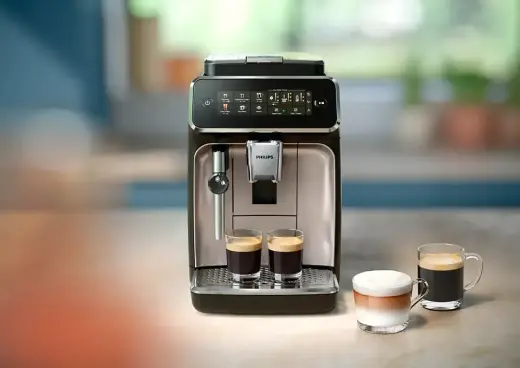 PHILIPS 3300 sērijas Super-automatic Espresso kafijas automāts, pelēks Photo