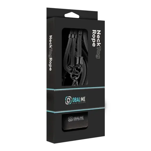 OBAL:ME NeckTag Rope for Mobile Phone Black Foto 4