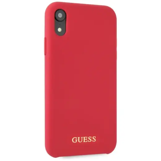 Guess Silicone phone case for iPhone XR red hard case Photo